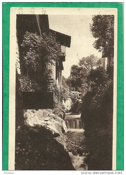 GRESY-SUR-AIX  - GORGES DU SIERROZ.  UNE CASCADE N° 39 - Gresy Sur Aix