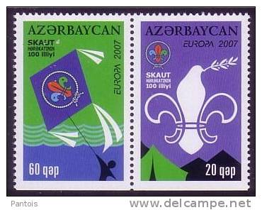 Azerbaidjan 2007 Timbres Tirés Du Carnet From Booklet ** - 2007