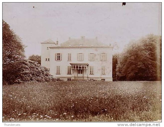 RARE UNIQUE !!!  ALBUMINE PHOTO POUR LES CPA !! FOTO NOTRE DAME AU BOIS LE CHATEAU MEEUS CAFE CORNET DU GOOSSENS BOOM - Overijse