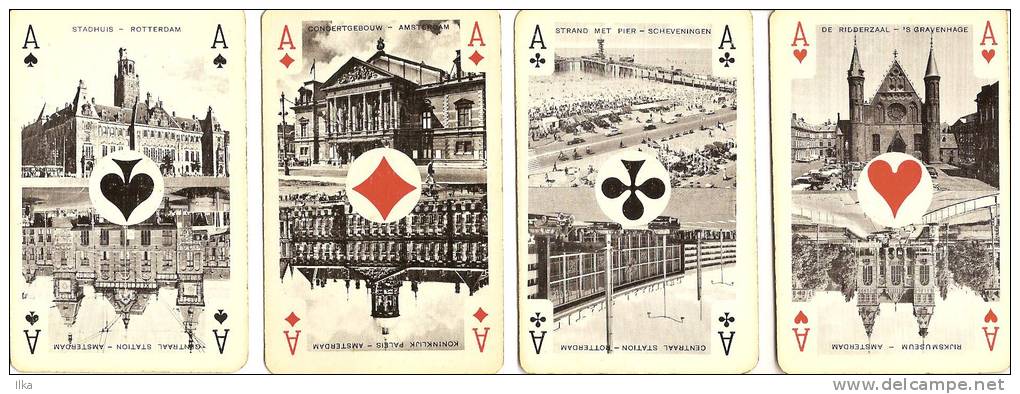 Speelkaarten - 32 St. -  "Hooghoudt, Jonge Dubbele Graanjenever" - Jeu De Cartes - Playing Cards - Kartenspiel. - Barajas De Naipe