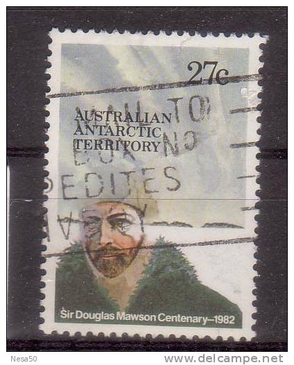 Australie  Antarctic 1982 Nr 53  Sir Douglas Mawson - Used Stamps