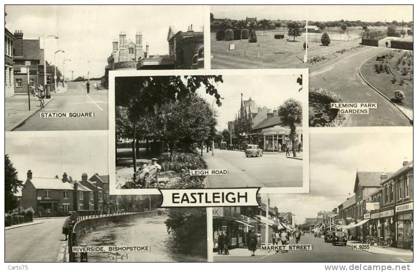 ROYAUME-UNI - EASTLEIGH - Station Square - Market Street - Quartier De La Gare - Vues Diverses - Autres & Non Classés