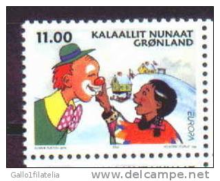 2002- GROENLANDIA / GREENLAND - EUROPA CEPT - IL CIRCO - THE CIRCUS. MNH - 2002