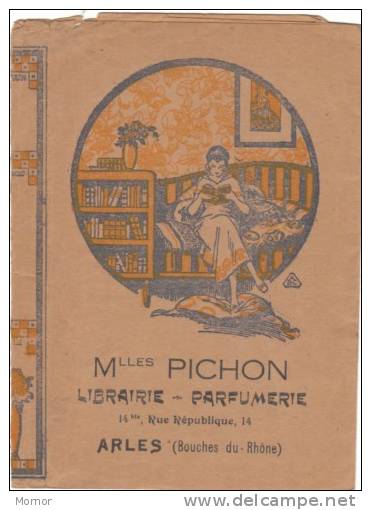 PROTEGE CAHIER  Melle PICHON Librairie  ARLES - Protège-cahiers