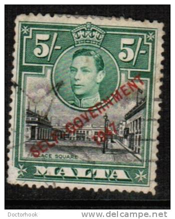 MALTA   Scott #  221  VF USED Faults - Malta (...-1964)