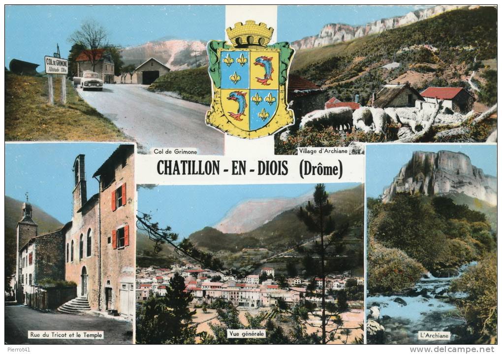 CHATILLON EN DIOIS - Vue Multiples (1966) - Châtillon-en-Diois