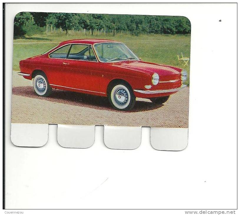 1  SIMCA 1000 COUPE BERTONE            L Auto A Travers Les Ages  COOP - Tin Signs (vanaf 1961)