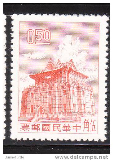 ROC China 1960-61 Chu Kwang Tower 50c MNH - Ongebruikt