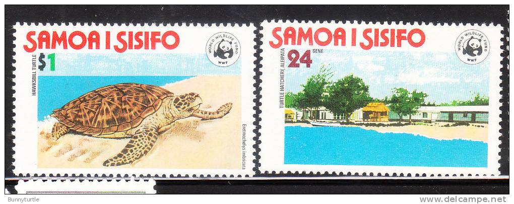 Samoa 1978 Hawksbill Turtles WWF MNH - Samoa (Staat)