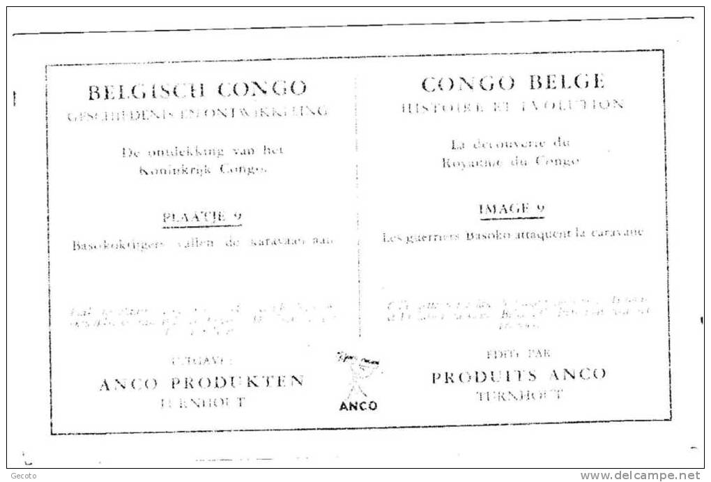 congo belge - pochette 5 images n°2