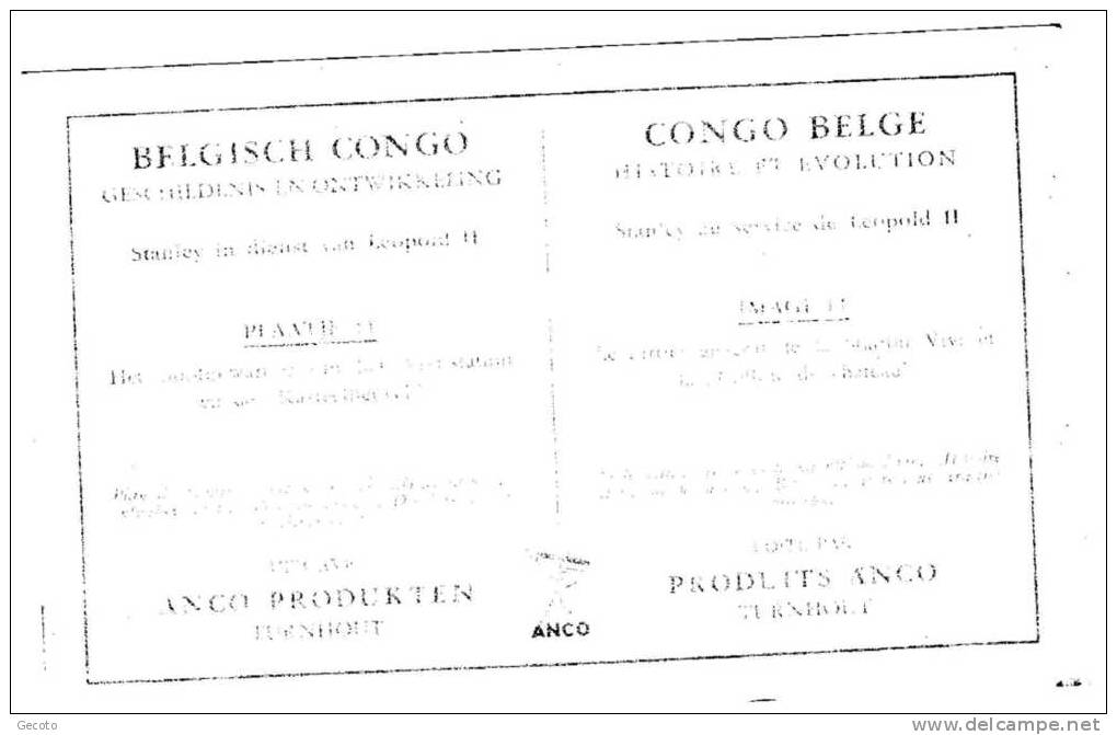 Congo Belge - Pochette 5 Images N°3 - Artis Historia