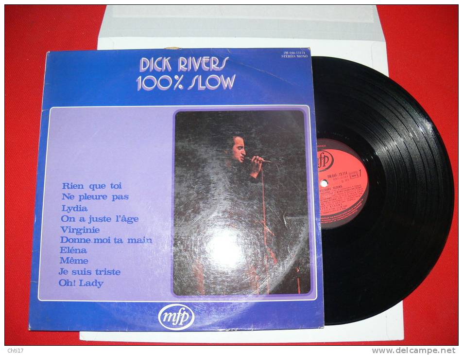 DICK RIVERS SES MEILLEURS SLOW 100 %  EDIT MFP - Rock