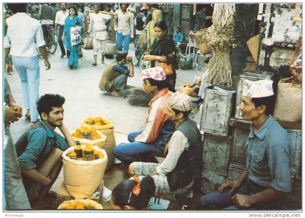 KATMANDOU - Le Marché Aux épices - Nepal