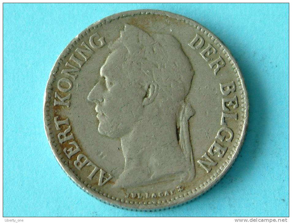 1926 VL - 50 CENT / KM 23 ( Uncleaned Coin / For Grade, Please See Photo ) !! - 1910-1934: Alberto I