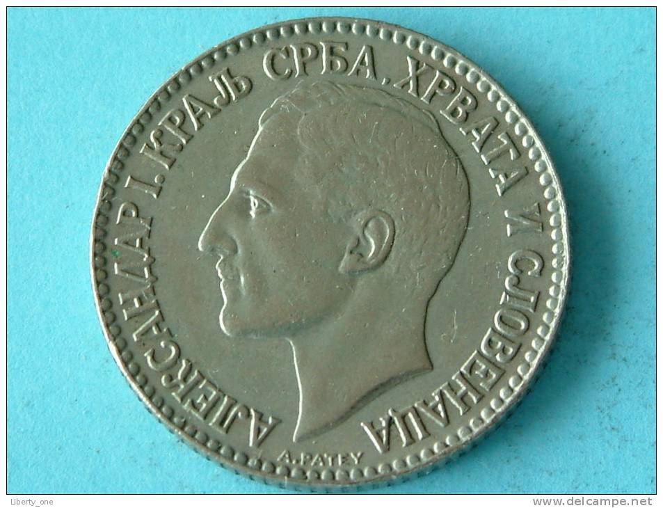 1925 - 2 DINARA / KM 6 ( Uncleaned Coin / For Grade, Please See Photo ) !! - Yugoslavia