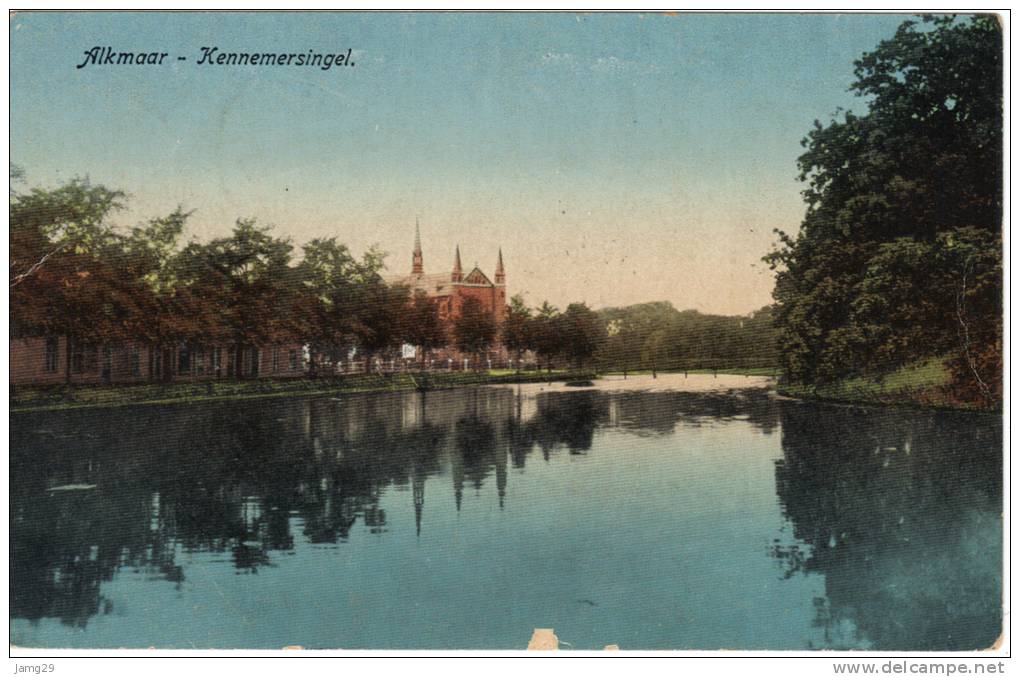 Nederland/Holland, Alkmaar, Kennemersingel, 1917 - Alkmaar