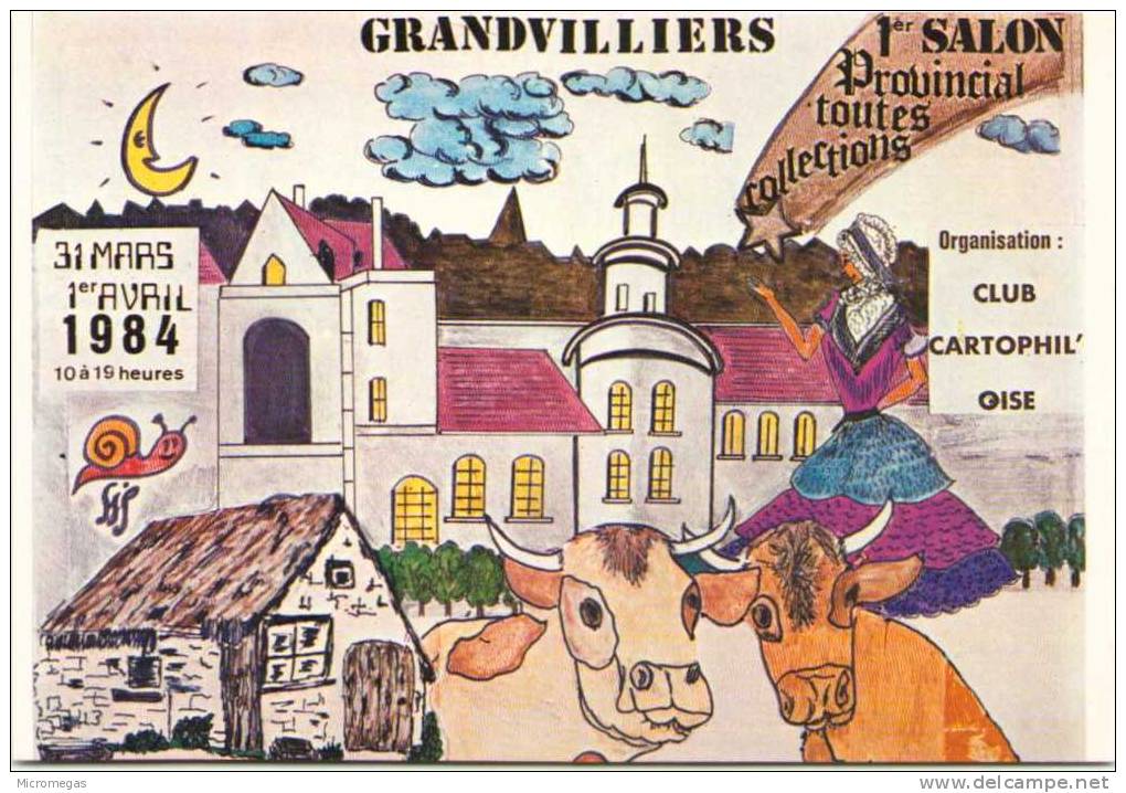 Jean-Claude SIZLER - Grandvilliers - 1er Salon Provincial Toutes Collections 1984 - Sizi