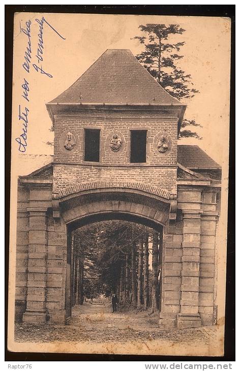 CPSM  Belgique NINOVE Ingangspoort Der Vroegere Abdij Omtrent 1760 Porte D'entrée De L'ancienne Abbaye Vers 1760 - Andere & Zonder Classificatie