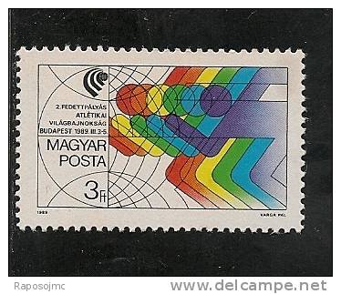 Hungria 1989, Atletismo. - Unused Stamps