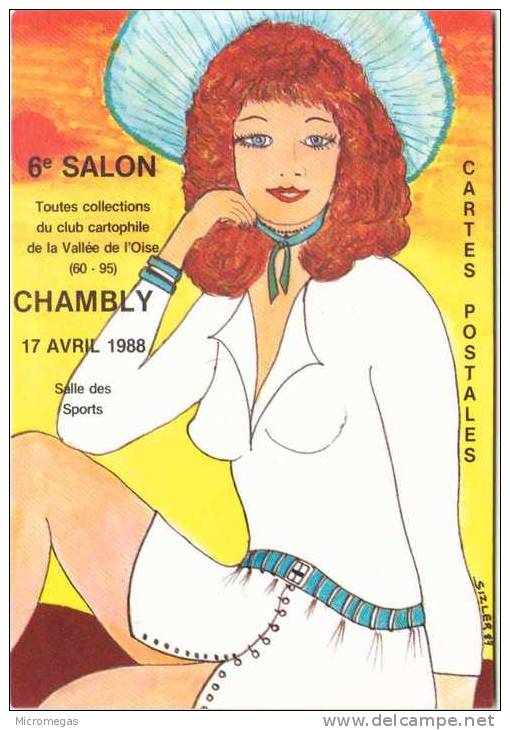 Jean-Claude SIZLER - 6e Salon DToutes Collections - Chambly (Oise) 1988 - Sizi