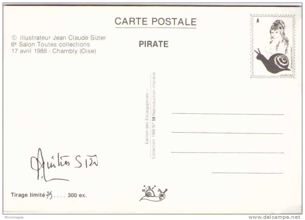 Jean-Claude SIZLER - 6e Salon DToutes Collections - Chambly (Oise) 1988 - Sizi