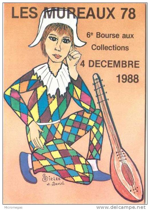 Jean-Claude SIZLER - 6e Bourse Aux Collections - Les Mureaux (78) 1988 - Sizi