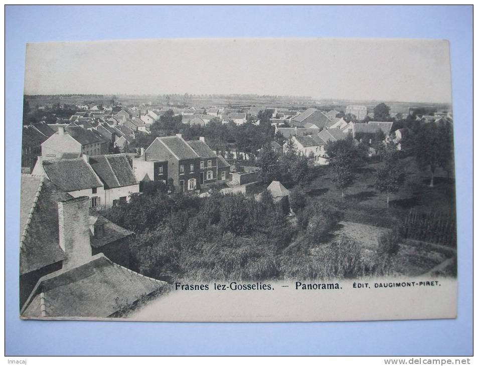 Réf: 50-14.                         FRASNES-LEZ-GOSSELIES                 Panorama - Les Bons Villers