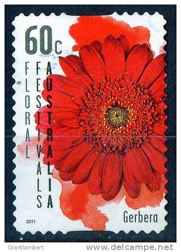 Australia 2011 Floral Festivals 60c Gerbera Self-adhesive Used - - Used Stamps