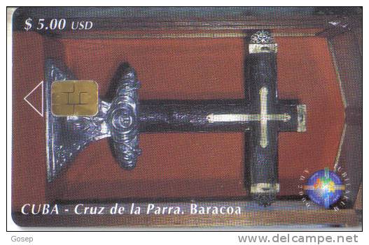 Cuba-cruz De La Parra Baracoa-5/2000-used Card-tirage-30.000+1 Card Prepiad Free - Kuba