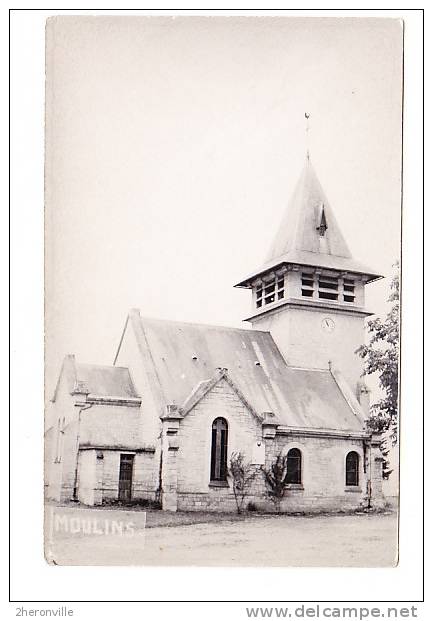 CPA  Photo - MOULINS - Non Légendée -  Eglise - Autres & Non Classés