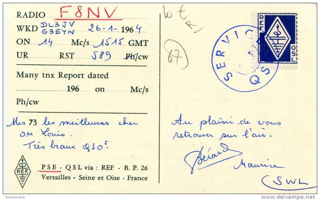 CARTE COLLEGE D ENSEIGNEMENT TECHNIQUE S.N.C.F. BAS RHIN 1964 Voir Verso - Autres & Non Classés