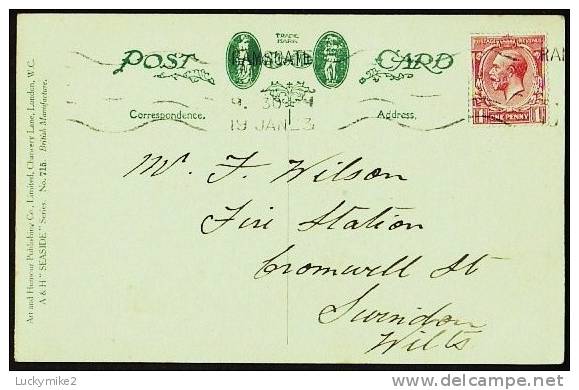 "Look What This Place Has Done For Me - Shall Stay On As Long As Possible"  By  Frederick Spurgin (715). Posted In 1923. - Spurgin, Fred