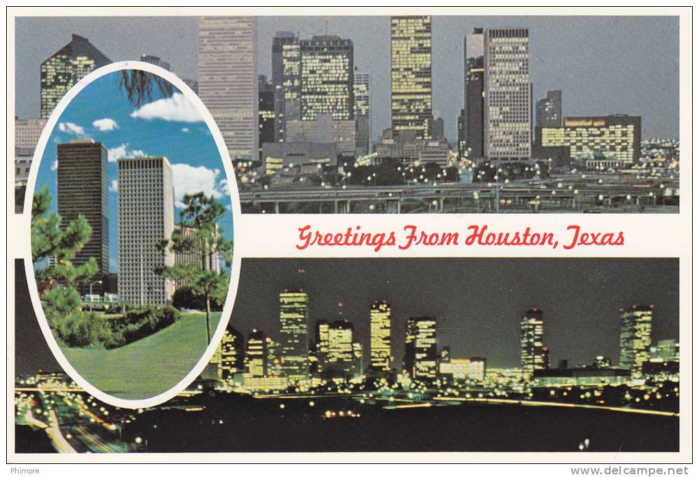 Ph-CPM Etats Unis Houston (Texas) Greetings From... - Houston