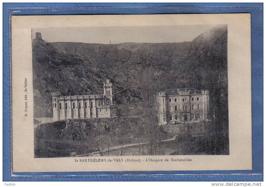 Carte Postale 28. Saint-Barthelemy-de-Vals  L'Hospice De Rochetaillée Trés Beau Plan - Sonstige & Ohne Zuordnung