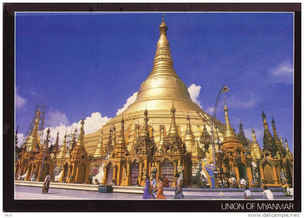 Rangoon The Great Shwedagon Pagoda - Myanmar (Birma)