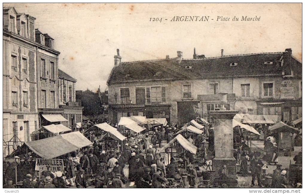 61 ARGENTAN - Place Du Marché - Argentan