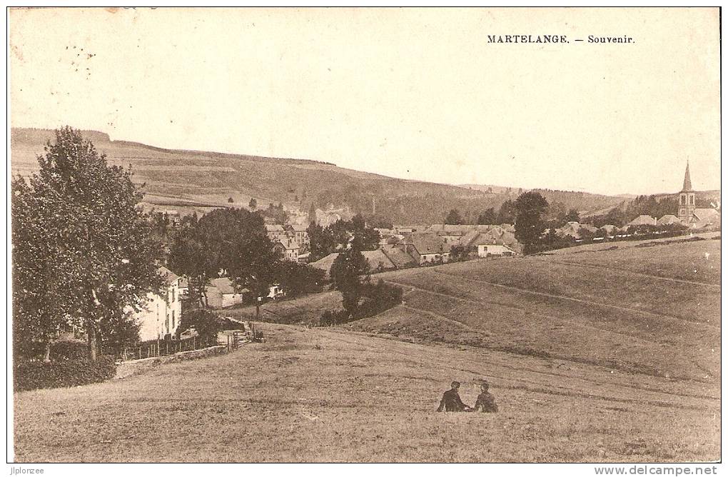 MARTELANGE... Souvenir. Lég Abimé Le Haut. - Martelange