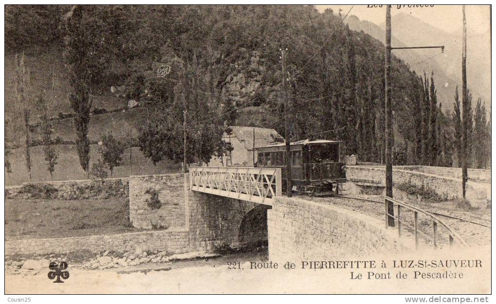 65 Route De PIERREFITTE à LUZ SAINT SAUVEUR - Le Pont De Pescadère - Luz Saint Sauveur