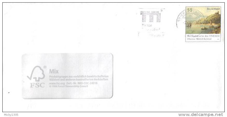 Germany - Umschlag Echt Gelaufen / Cover Used (212) - Enveloppes - Oblitérées