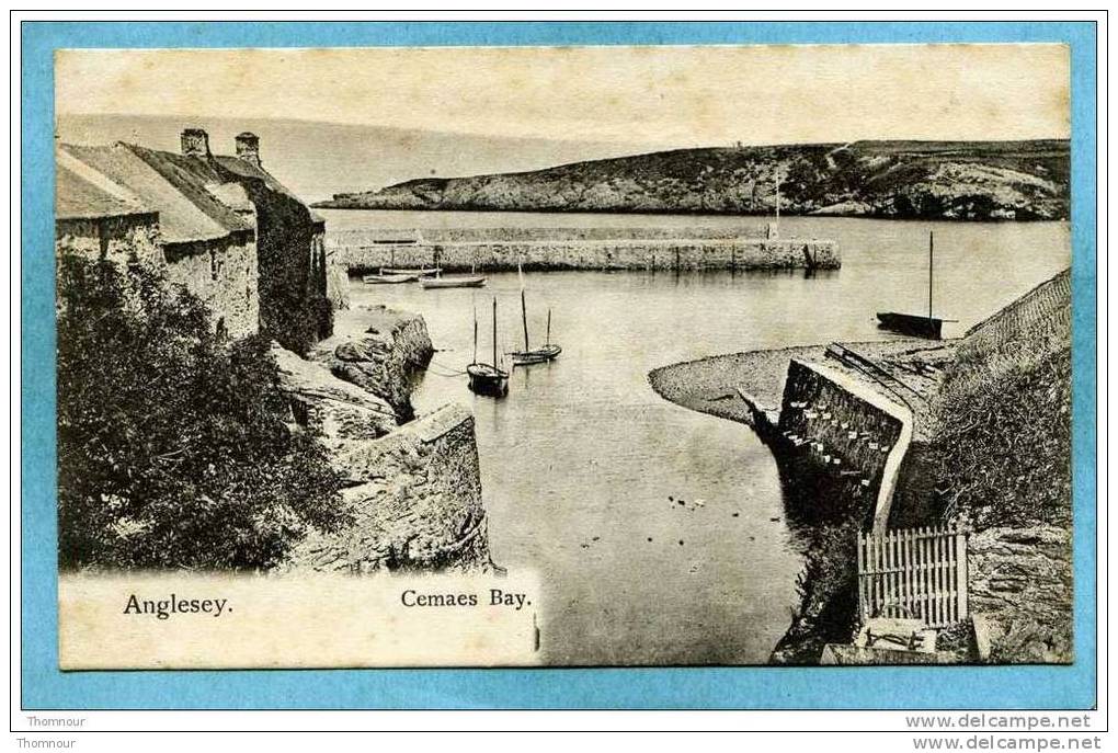ANGLESEY.  -  Cemaes  Bay.   -  BELLE CARTE  - - Anglesey