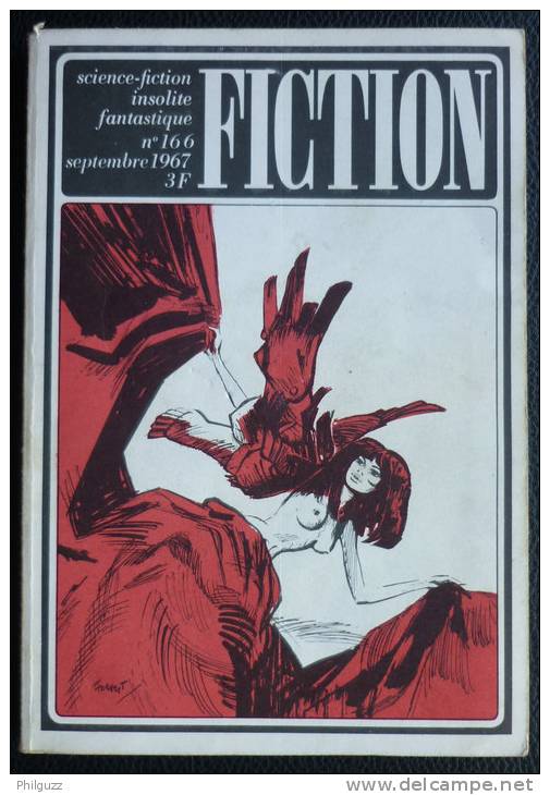 REVUE FICTION N°166 1967 OPTA Couverture Jean Claude FOREST - Opta