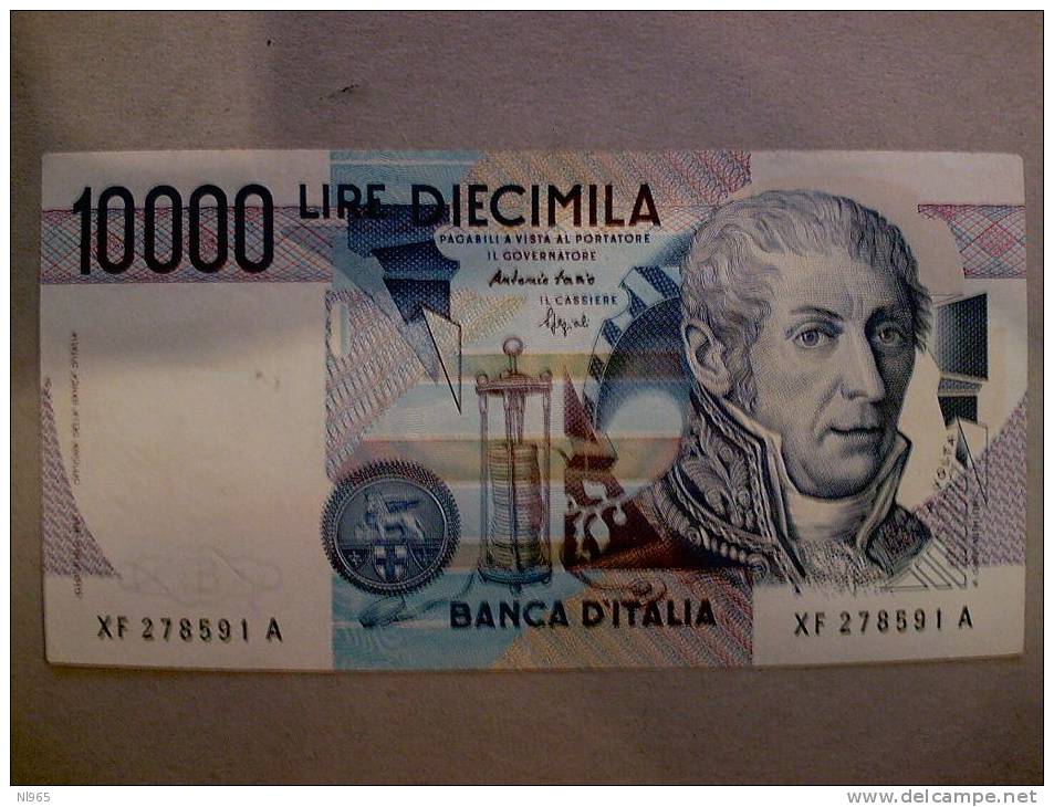 REPUBBLICA ITALIANA - BANCA D´ ITALIA - LIRE 10000 VOLTA SOSTITUTIVA  " XF "  26/04/1994 - 10000 Lire