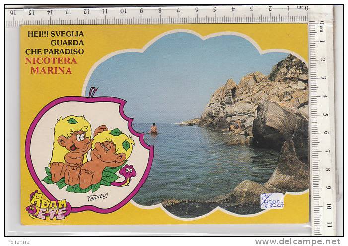 PO9382A# VIBO VALENTIA - NICOTERA MARINA - FUMETTI KENNEDY ADAM EVE  VG - Vibo Valentia