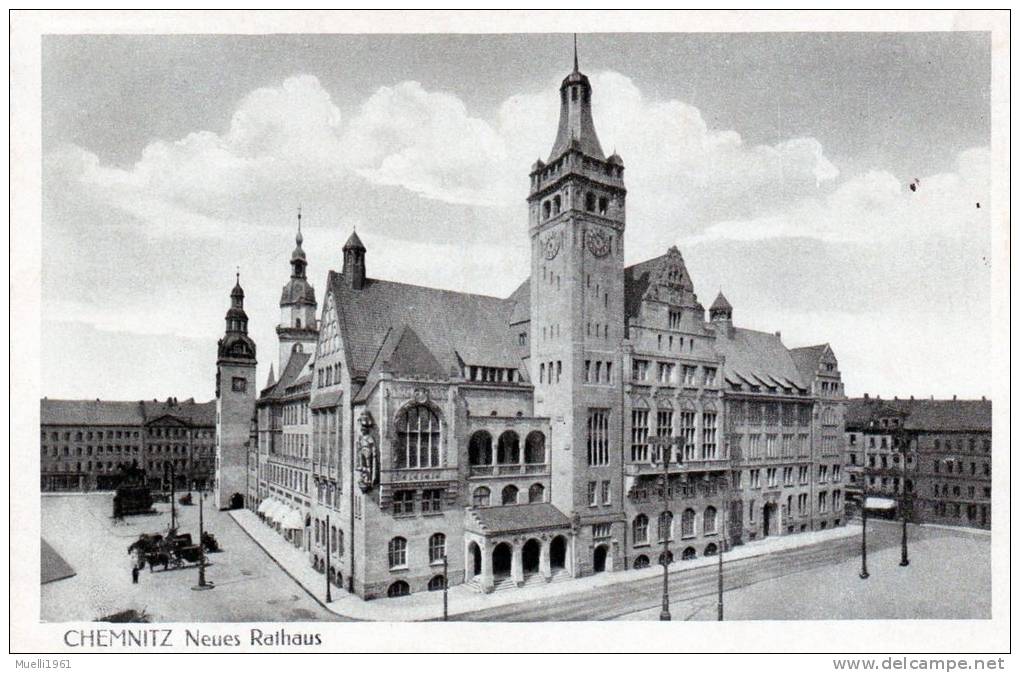 Chemnitz, Ungelaufen, Um 1915 - Chemnitz