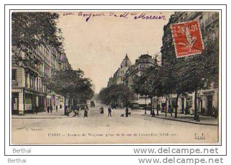 75 PARIS 17 - Avenue De Wagram, Prise De La Rue De Courcelles - Paris (17)