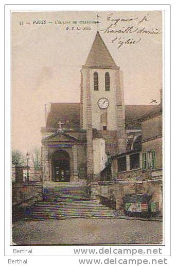 75 PARIS 20 - L Eglise De Charonne - Paris (20)