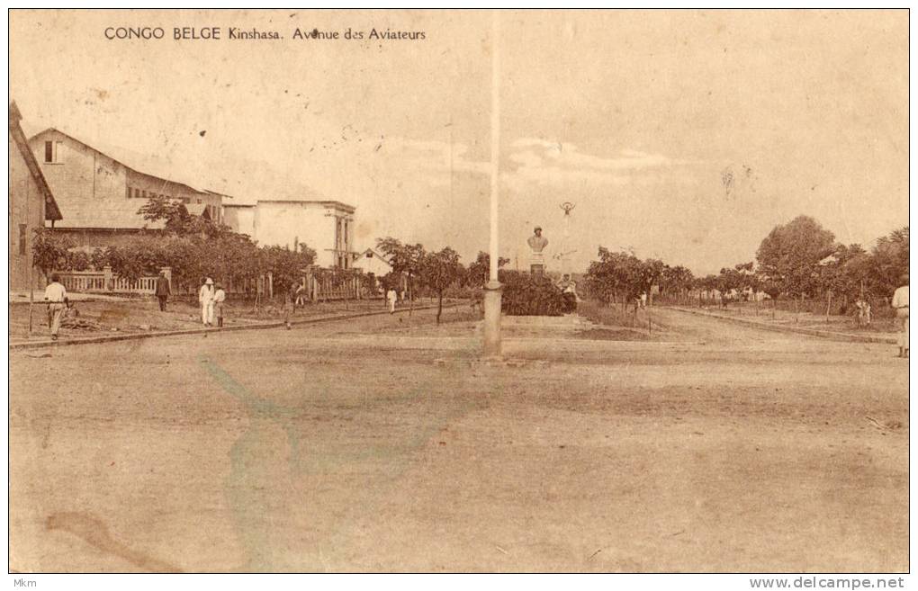 Kinshasa   Avenue Des Aviareurs - Belgisch-Congo