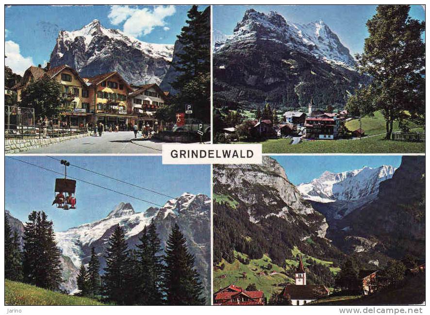 Suisse-Grindelwald, Furniculaire, Circule 1968 - Kabelbanen