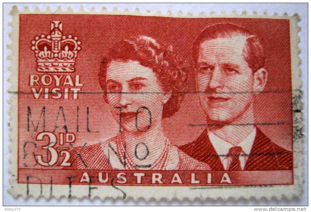 Australia 1954 Royal Visit 3.5d Used - Oblitérés