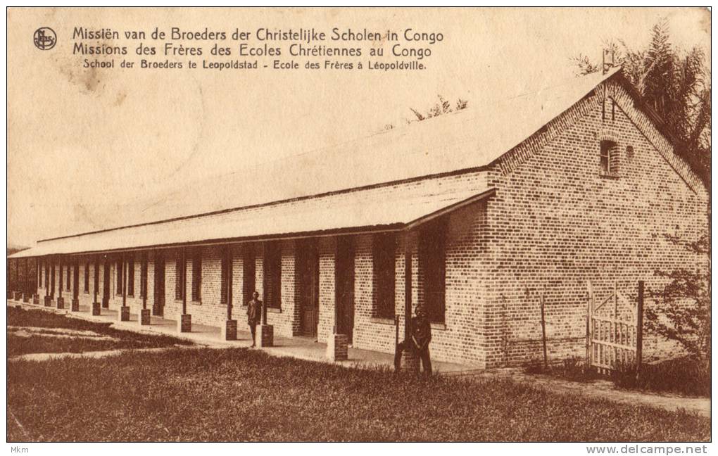 Mission Des Fréres Des Ecoles Chrétiennes Au Congo - Kinshasa - Leopoldville